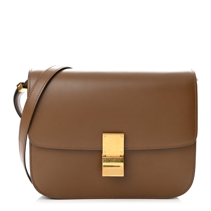 Celine Box Calfskin Medium Classic Box Flap Bag Camel 1 of 10