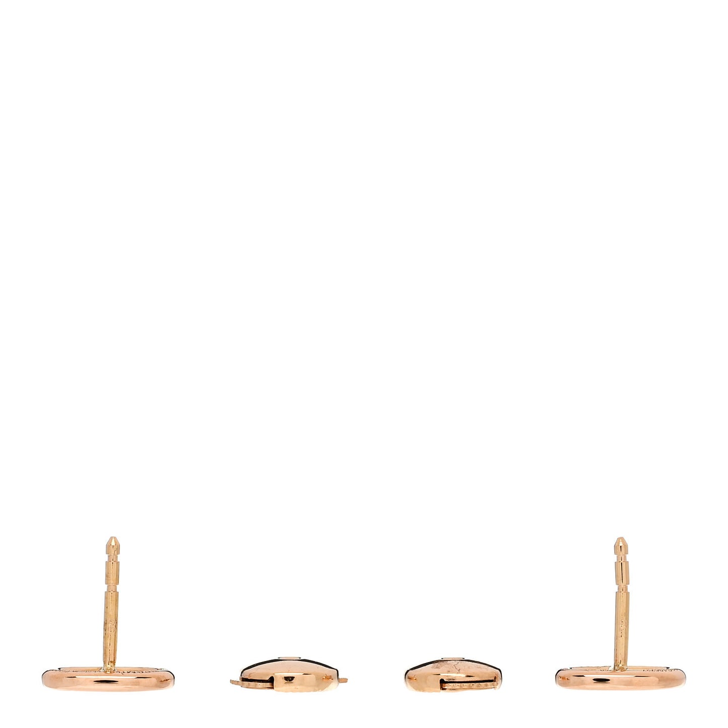 18K Rose Gold TPM Farandole Stud Earrings