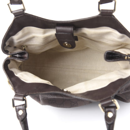 Gucci Guccissima Medium Sukey Tote Chocolate 4 of 11