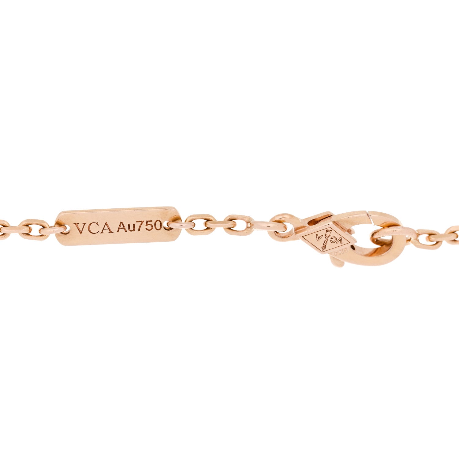 Van Cleef & Arpels 18K Rose Gold Carnelian Onyx Lucky Spring Open Wing Lady Bug Bracelet 3 of 5