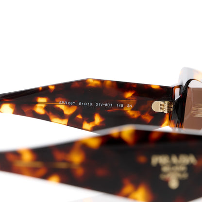 Prada Acetate Symbole Sunglasses SPR 08Y Havana 5 of 8