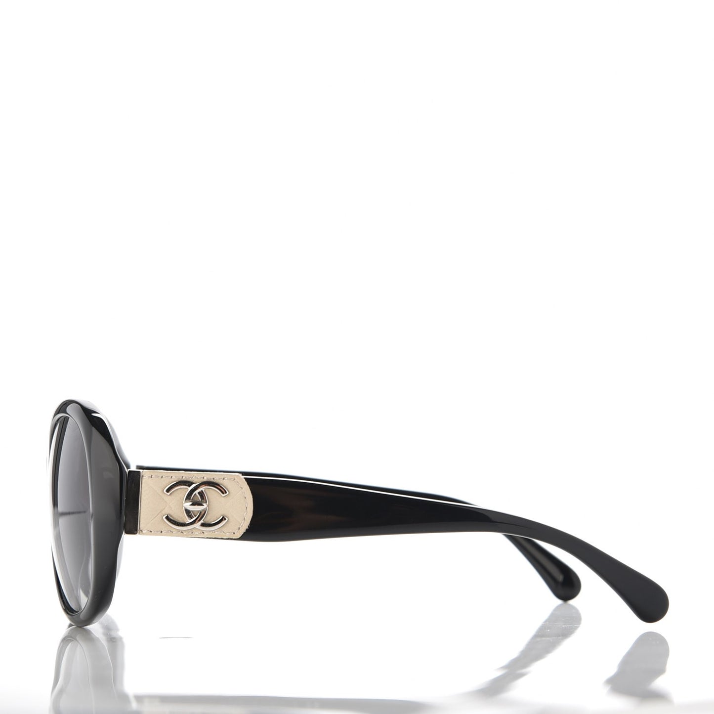 Acetate CC Turnlock Sunglasses 5235-Q Black Beige