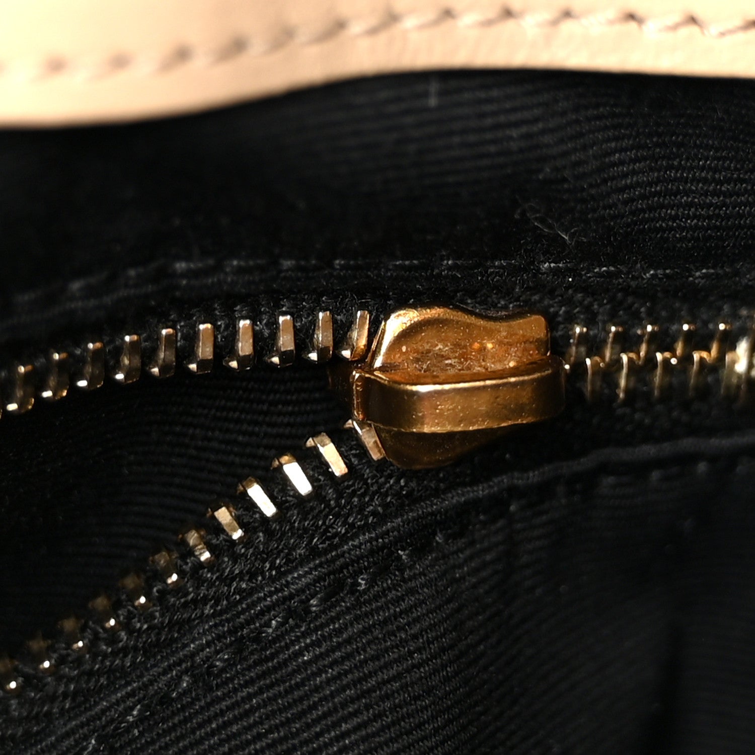 Saint Laurent Calfskin Y Quilted Monogram Medium Loulou Chain Satchel Dark Beige 13 of 14