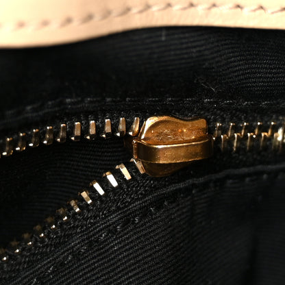 Saint Laurent Calfskin Y Quilted Monogram Medium Loulou Chain Satchel Dark Beige 13 of 14