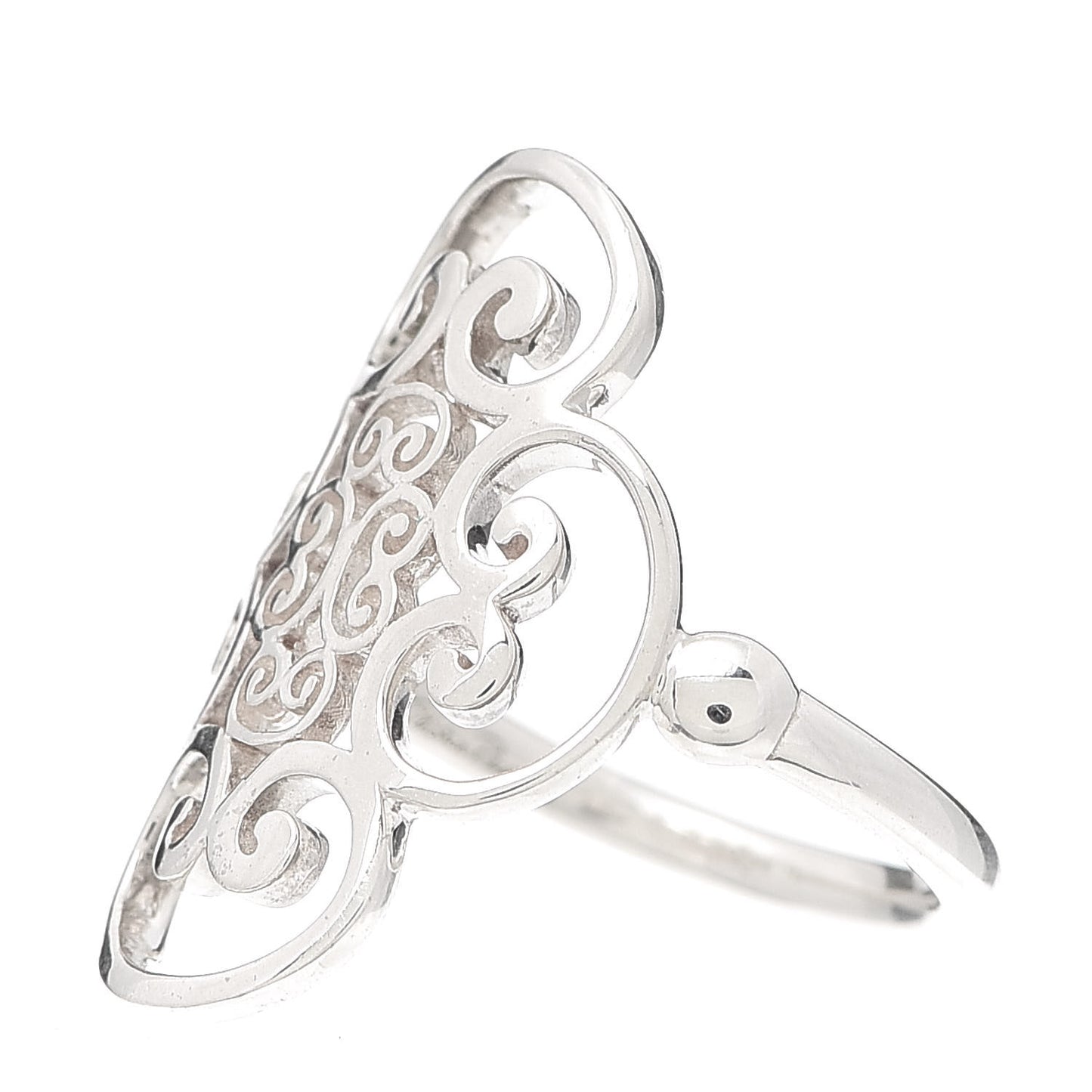 Sterling Silver Paloma Picasso Venezia Goldoni Quadruplo Ring 50 5.25