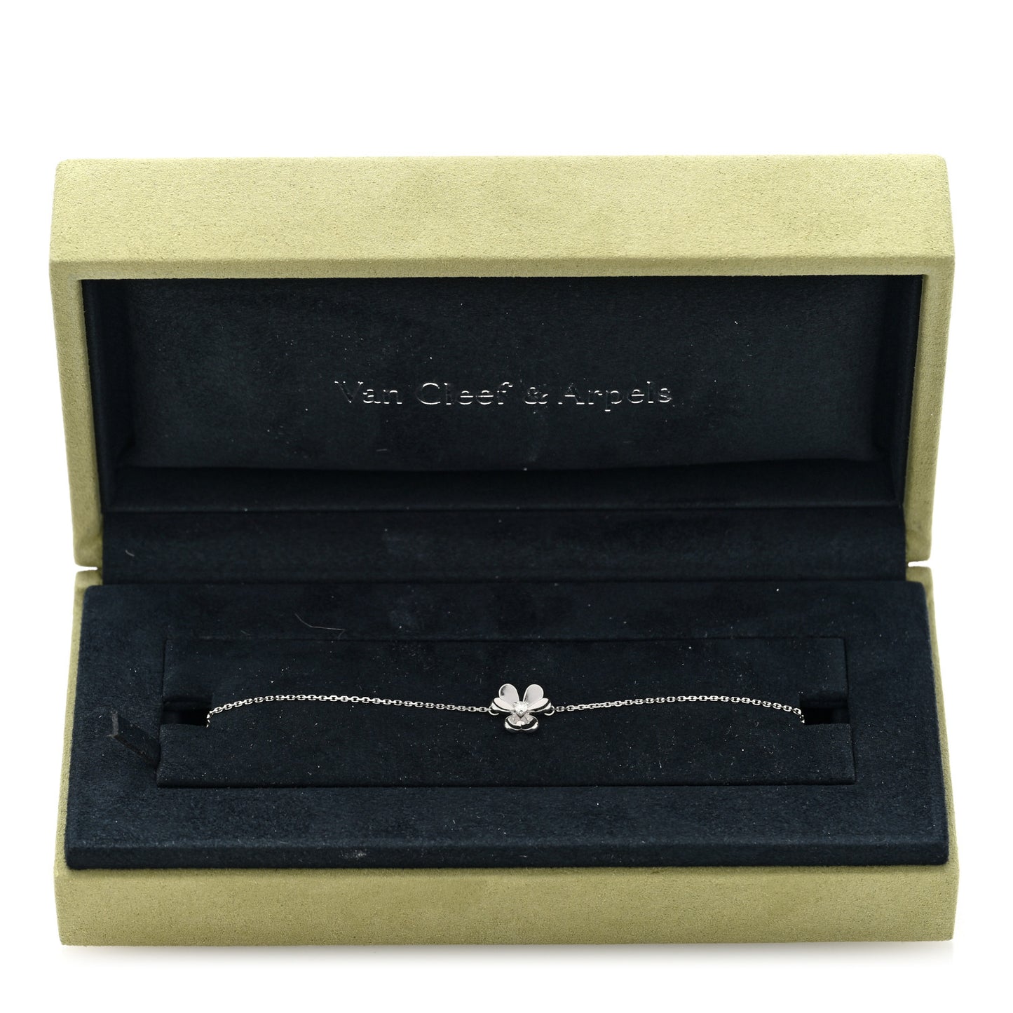 18K White Gold Diamond Mini Frivole Bracelet