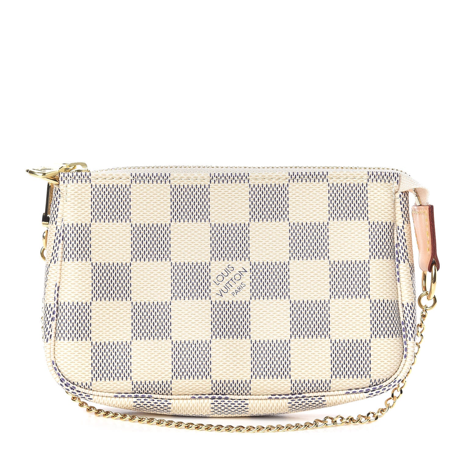 Louis Vuitton Damier Azur Mini Pochette Accessories 1 of 8