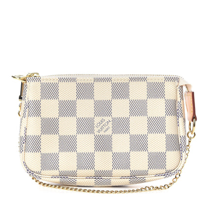 Louis Vuitton Damier Azur Mini Pochette Accessories 1 of 8