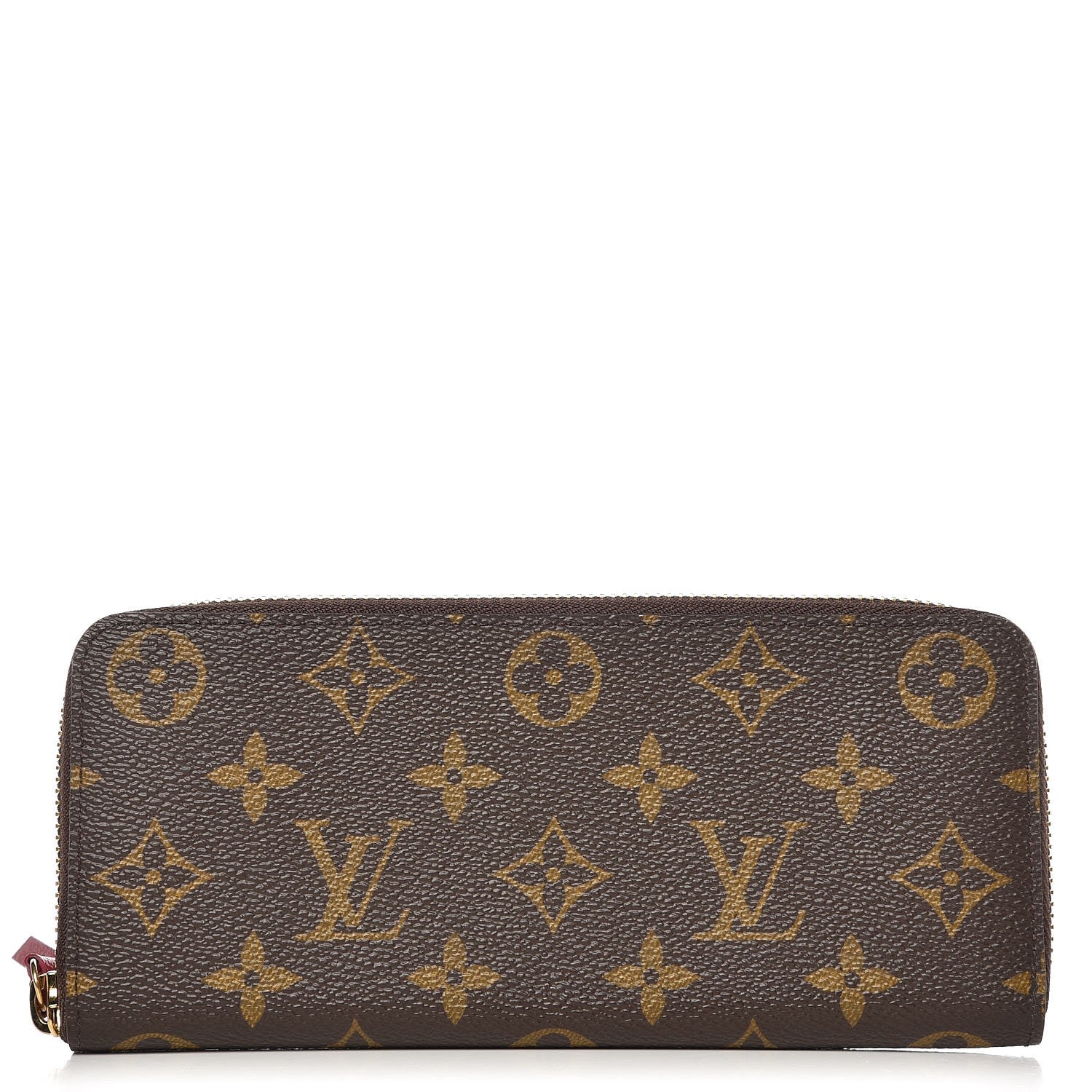 Louis Vuitton Monogram Clemence Wallet Fuchsia 1 of 8