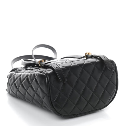 Chanel Lambskin Quilted Mini Urban Spirit Backpack Black 4 of 10