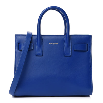 Saint Laurent Calfskin Nano Sac De Jour Royal Blue 1 of 11