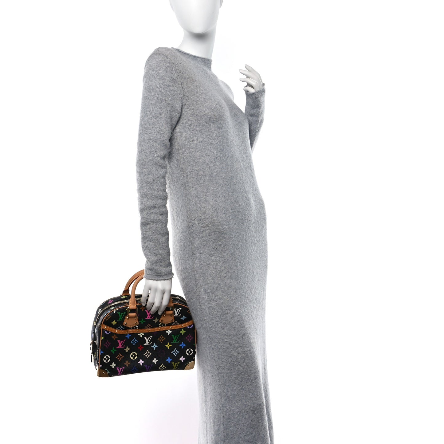 Monogram Multicolor Trouville Black