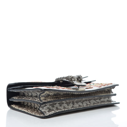 Gucci GG Supreme Monogram Elaphe Elephant Embroidered Small Dionysus Shoulder Bag 4 of 11