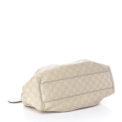 Gucci Guccissima Medium Sukey Tote Mystic White 4 of 9