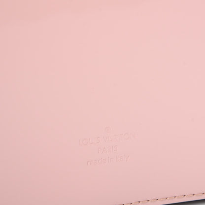 Louis Vuitton Patent Calfskin Monogram Cherrywood BB Rose Ballerine 6 of 8