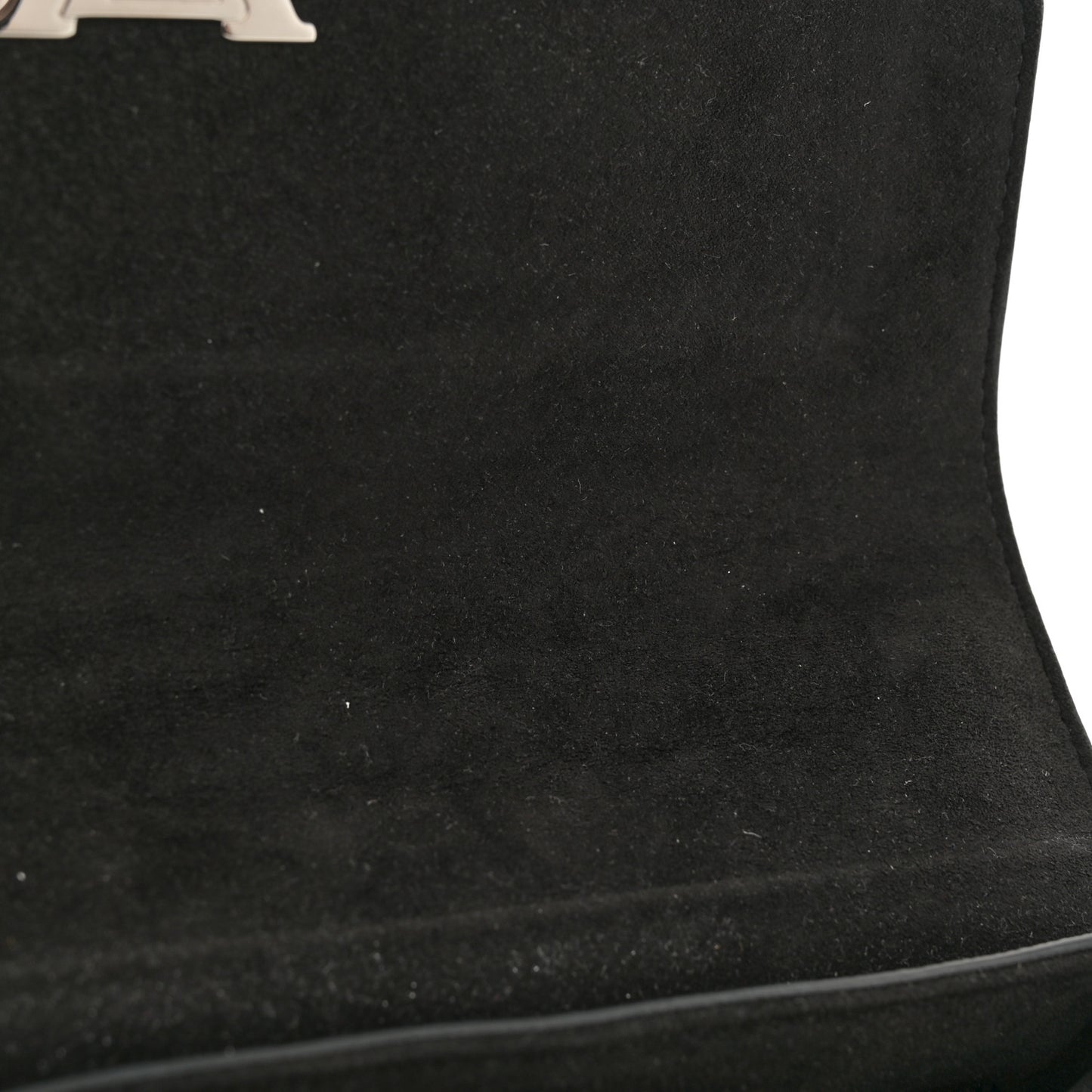 Soft Calfskin My Lockme Top Handle Black