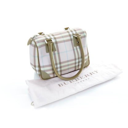 Burberry Candy Check Small Tote Pink 3 of 12