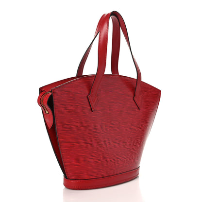 Louis Vuitton Epi Saint Jacques PM Castillan Red 3 of 9