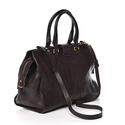 Saint Laurent Sheepskin Small Cabas ChYc Dark Brown 3 of 23
