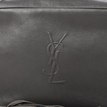 Saint Laurent Calfskin Monogram Small Lou Camera Bag Storm 10 of 14