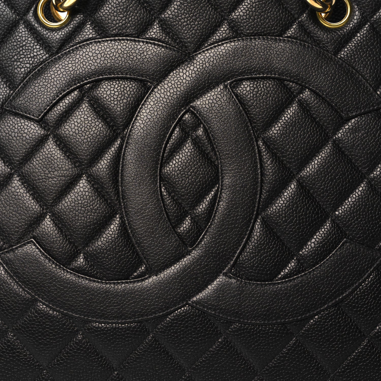 Chanel Caviar Quilted Grand Timeless Tote GTT Black 8 of 12