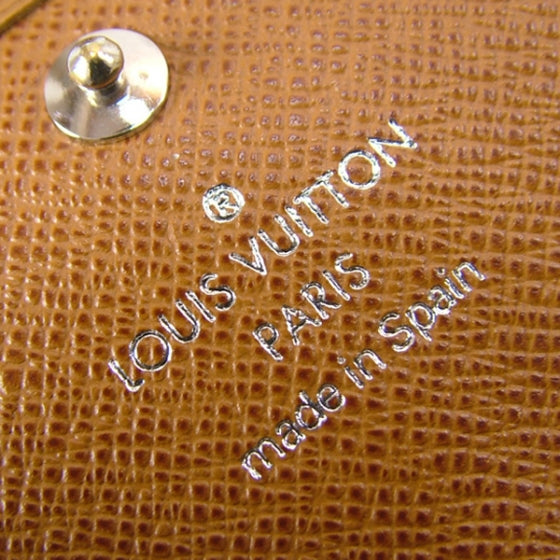 Epi Sarah Wallet Porte-Monnaie Cannelle