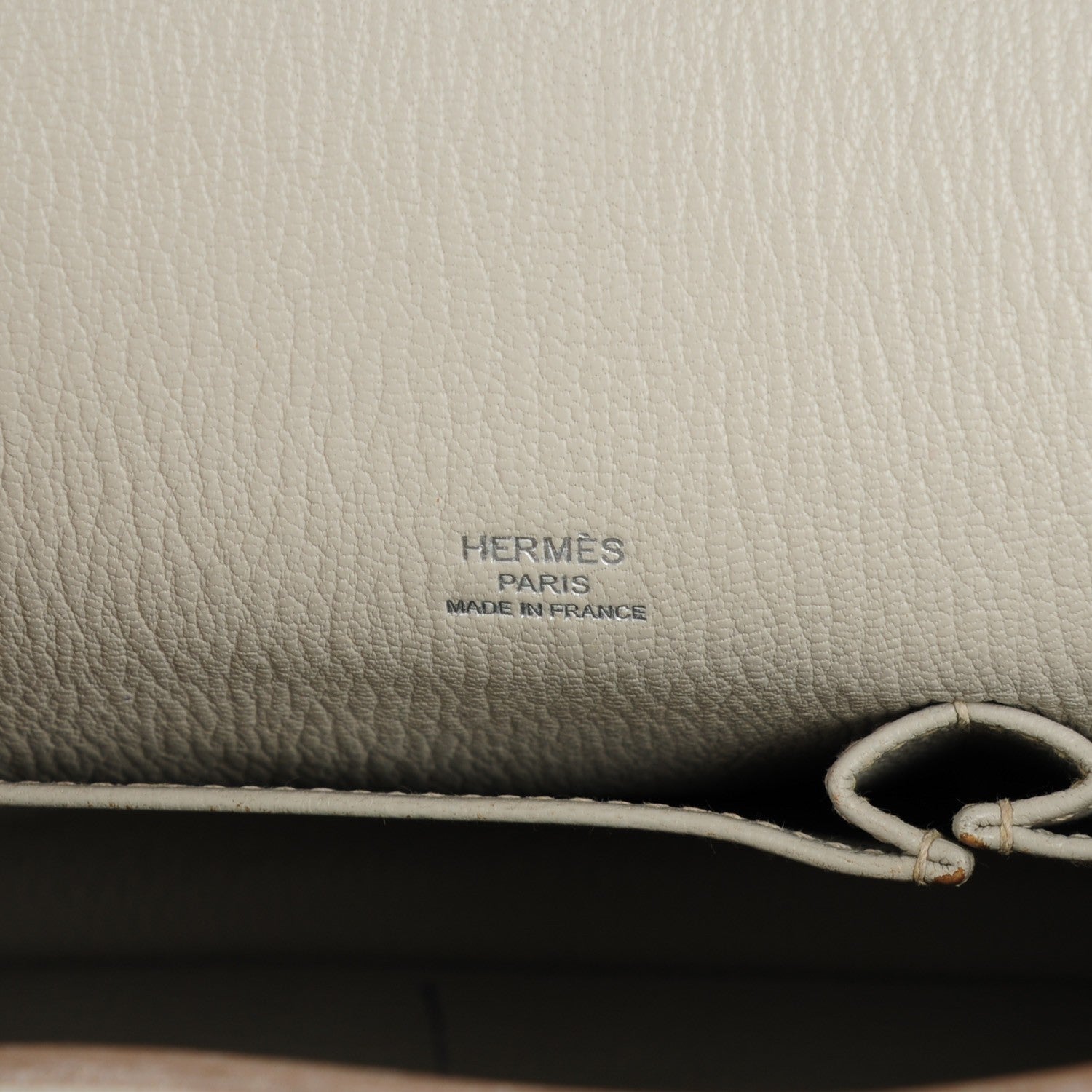 Hermes Taurillon Clemence Jypsiere 28 Gris Perle 20 of 21