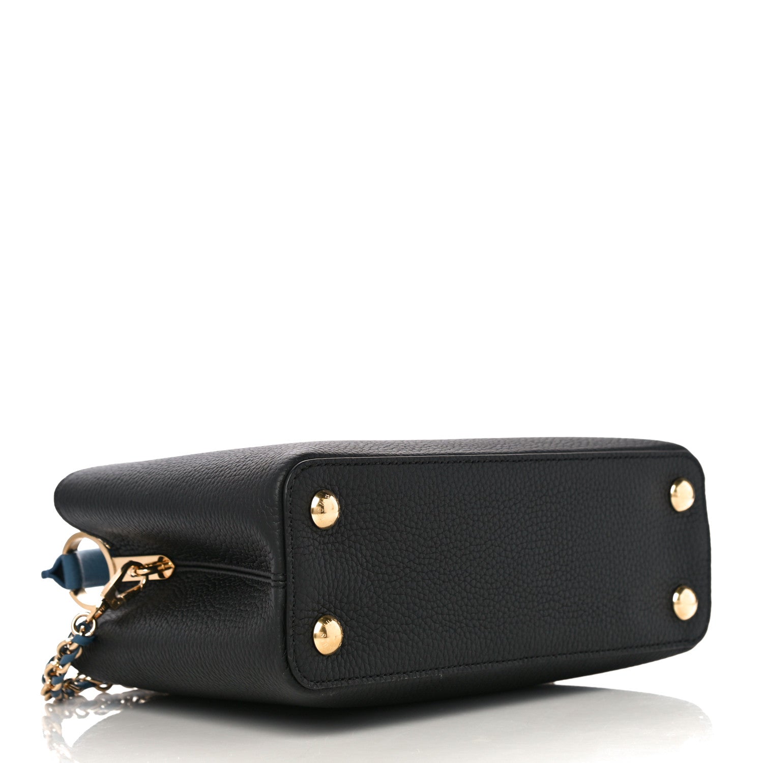 Louis Vuitton Taurillon Capucines BB Black General Blue 4 of 9