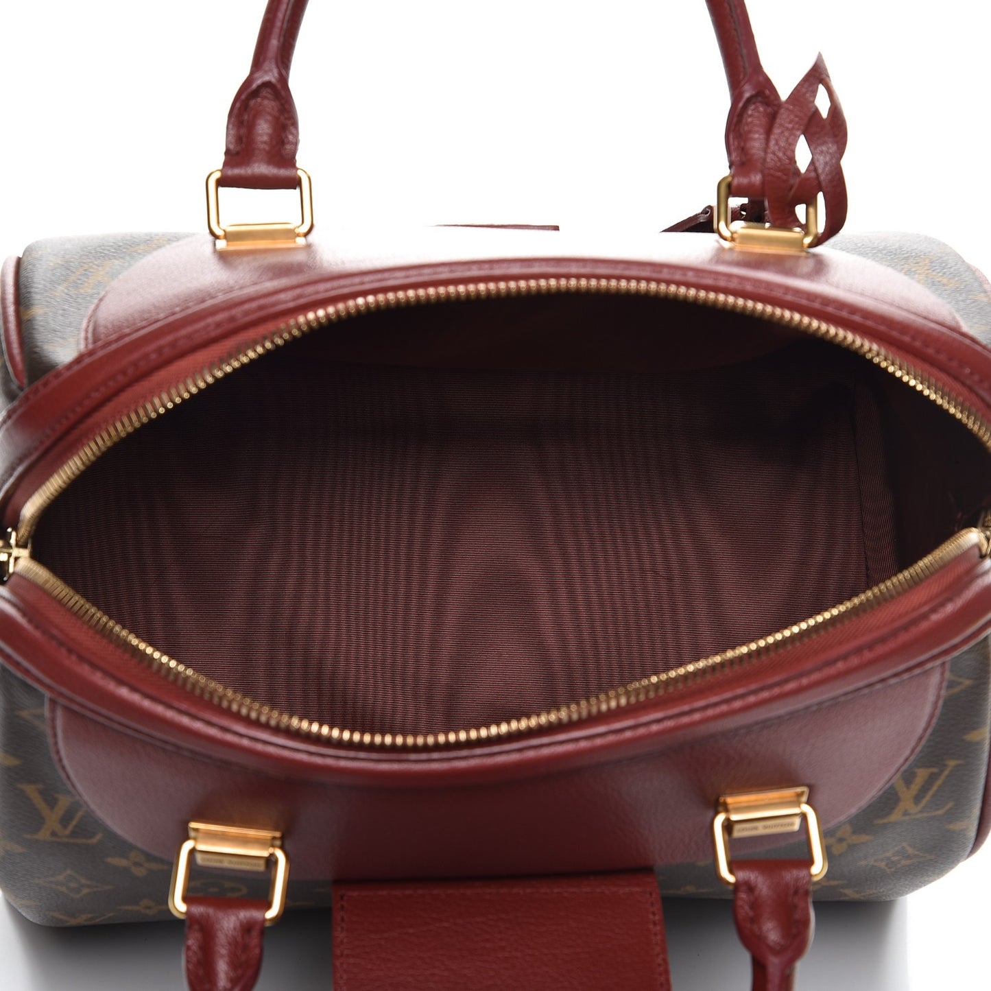 Monogram Golden Arrow Speedy Burgundy