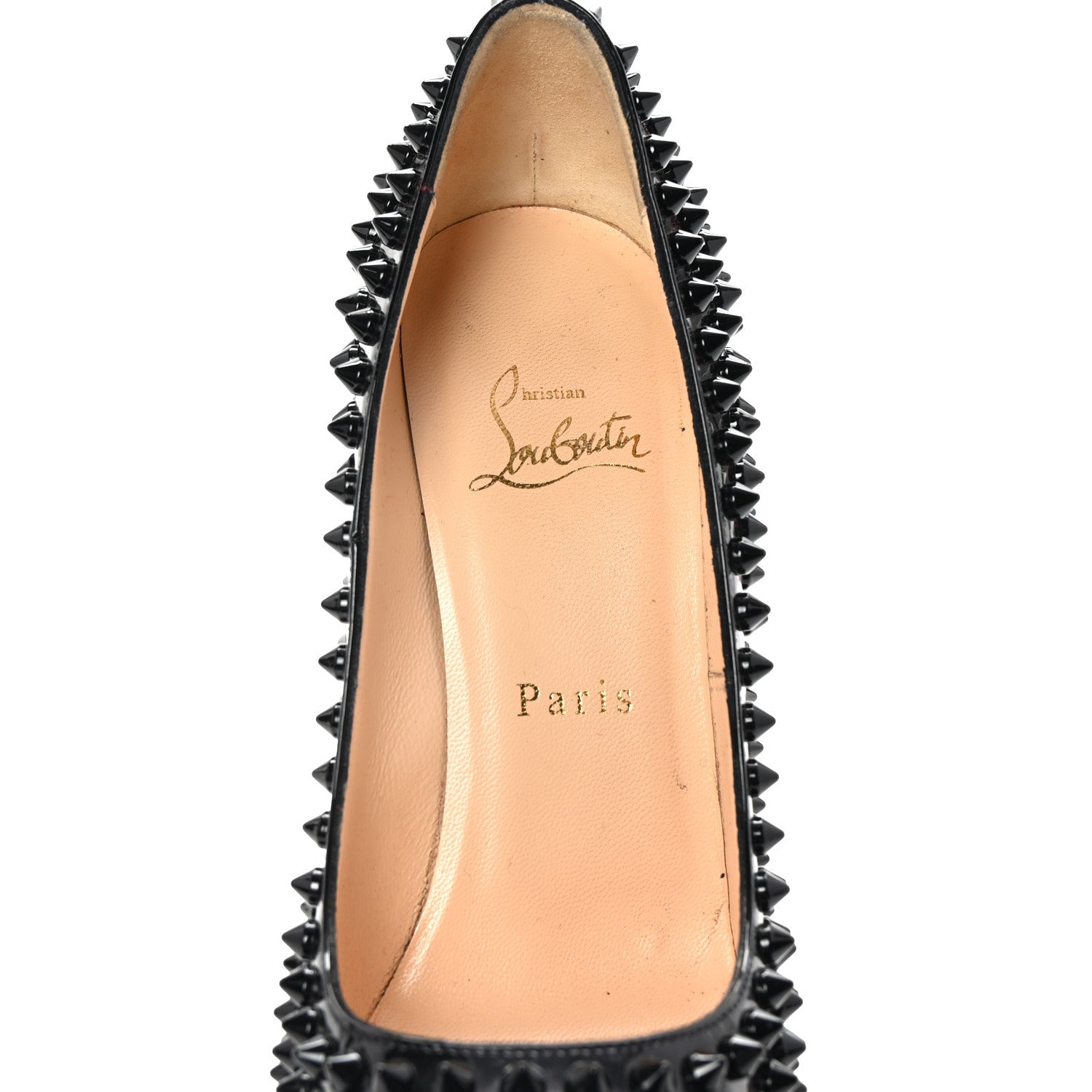 Christian Louboutin Patent Alti Spikes 160 Pumps 36.5 Black 8 of 8