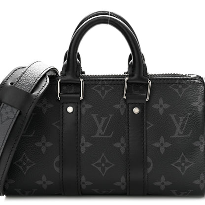 Louis Vuitton Reverse Monogram Eclipse Keepall XS Black 7 of 10