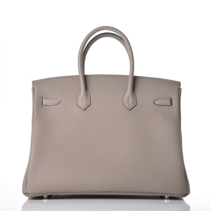 Hermes Togo Birkin 35 Gris Asphalte 3 of 31
