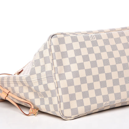 Louis Vuitton Damier Azur Neo Neverfull GM Rose Ballerine 5 of 11