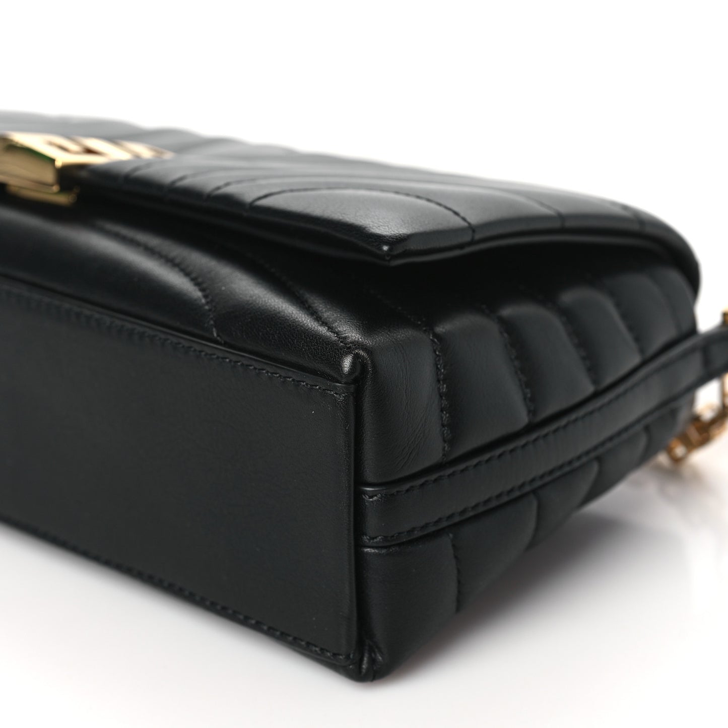 Calfskin Quilted Small 4G Shoulder Bag Black