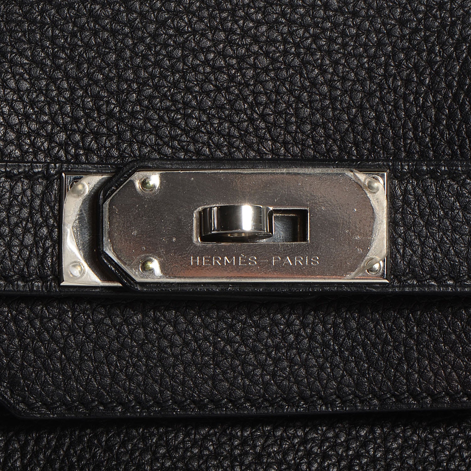 Hermes Togo JPG Shoulder Birkin II 42 Black 13 of 28