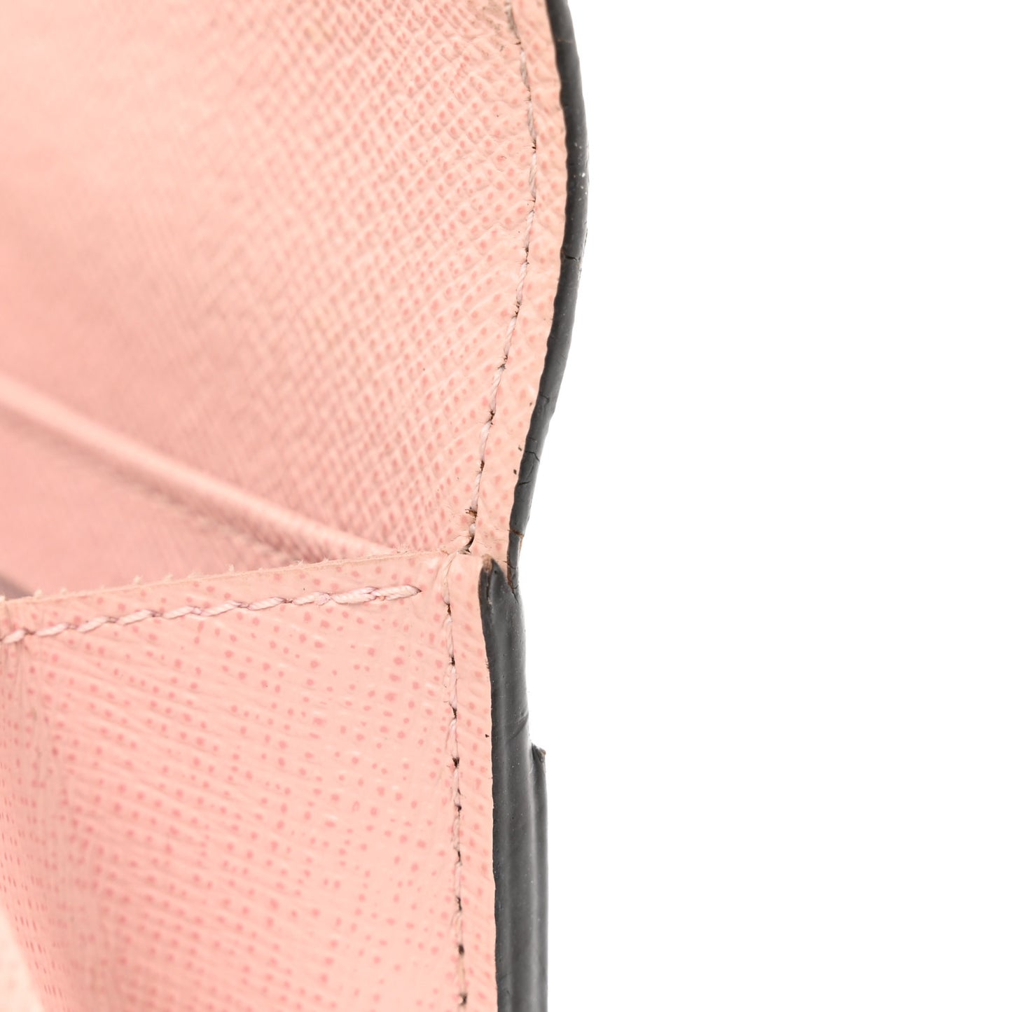 Damier Ebene Sarah Wallet NM Rose Ballerine