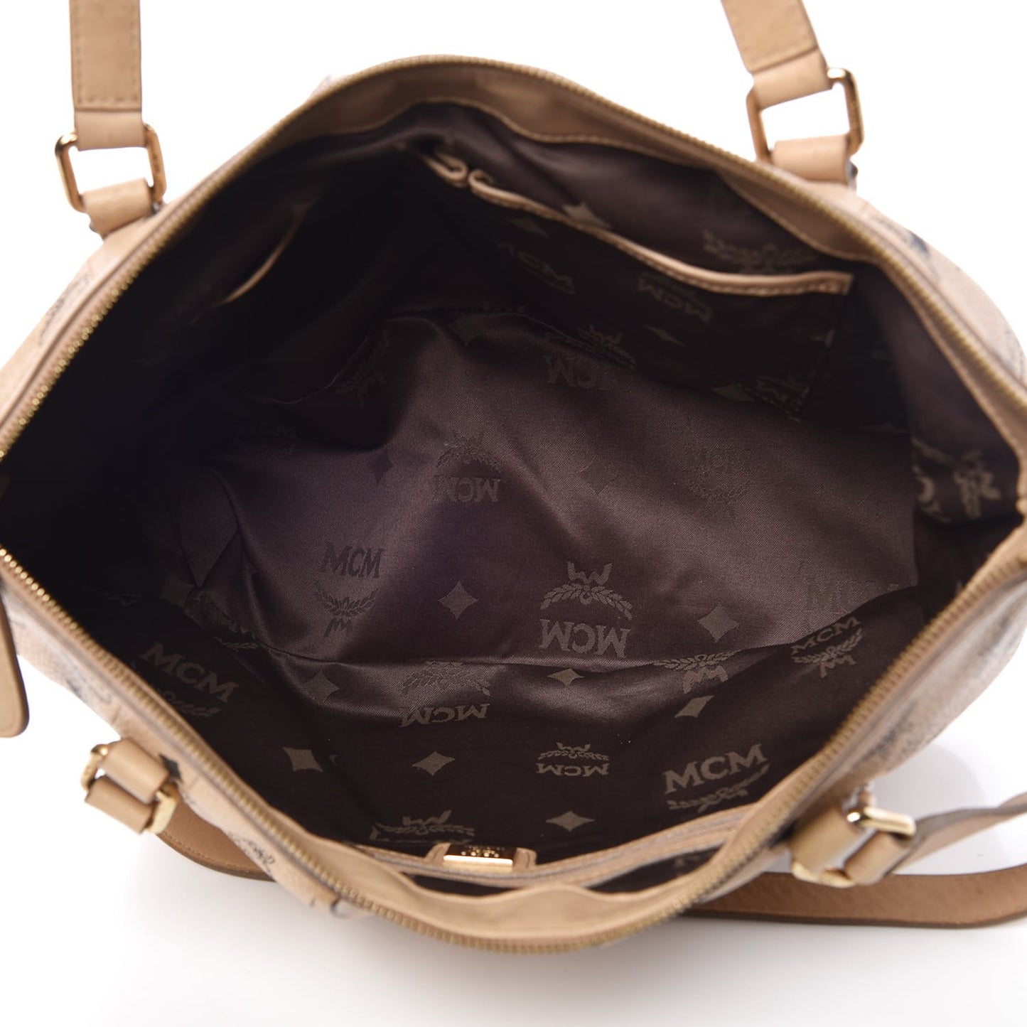 Visetos Medium Essentials Shopper Tote Beige