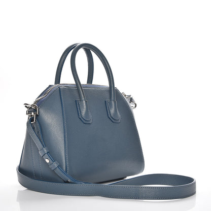 Givenchy Sugar Goatskin Mini Antigona Mineral Blue 4 of 8