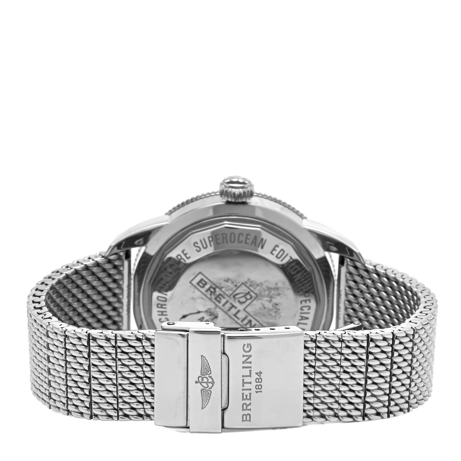 Breitling Stainless Steel 44mm Superocean Heritage II B20 Automatic Watch Blue AB2030 3 of 4