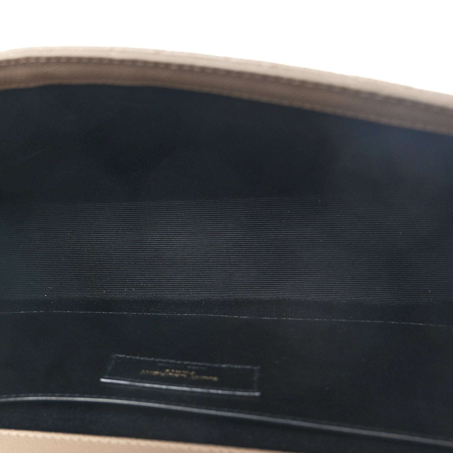 Saint Laurent Grain De Poudre Textured Mixed Matelasse Medium Triquilt Monogram Satchel Greyish Brown 5 of 9