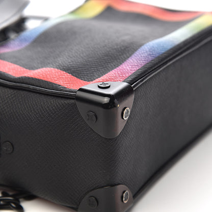 Louis Vuitton Taiga Rainbow Mini Soft Trunk Black 9 of 14