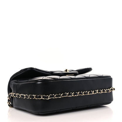 Chanel Lambskin Quilted Small My Precious Flap Black 7 of 9