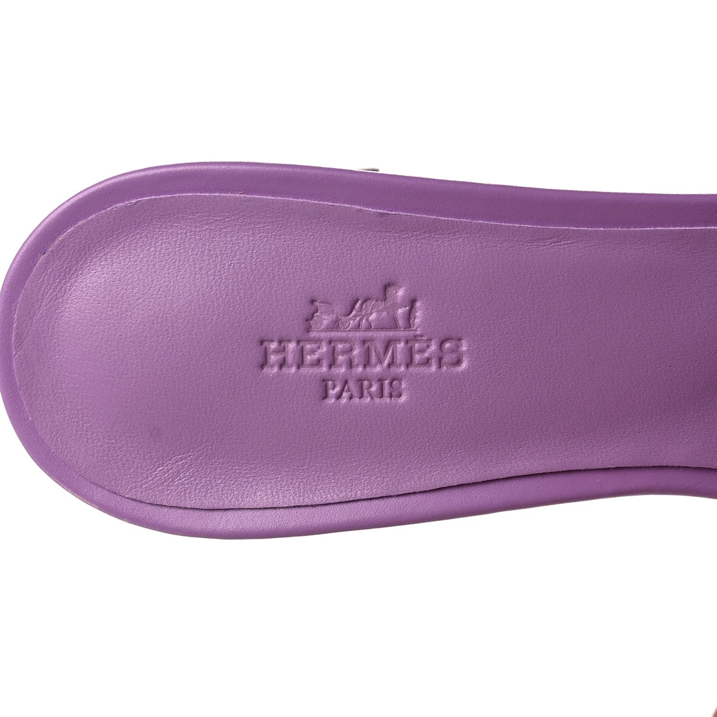 Calfskin Oasis Sandals 38 Violet