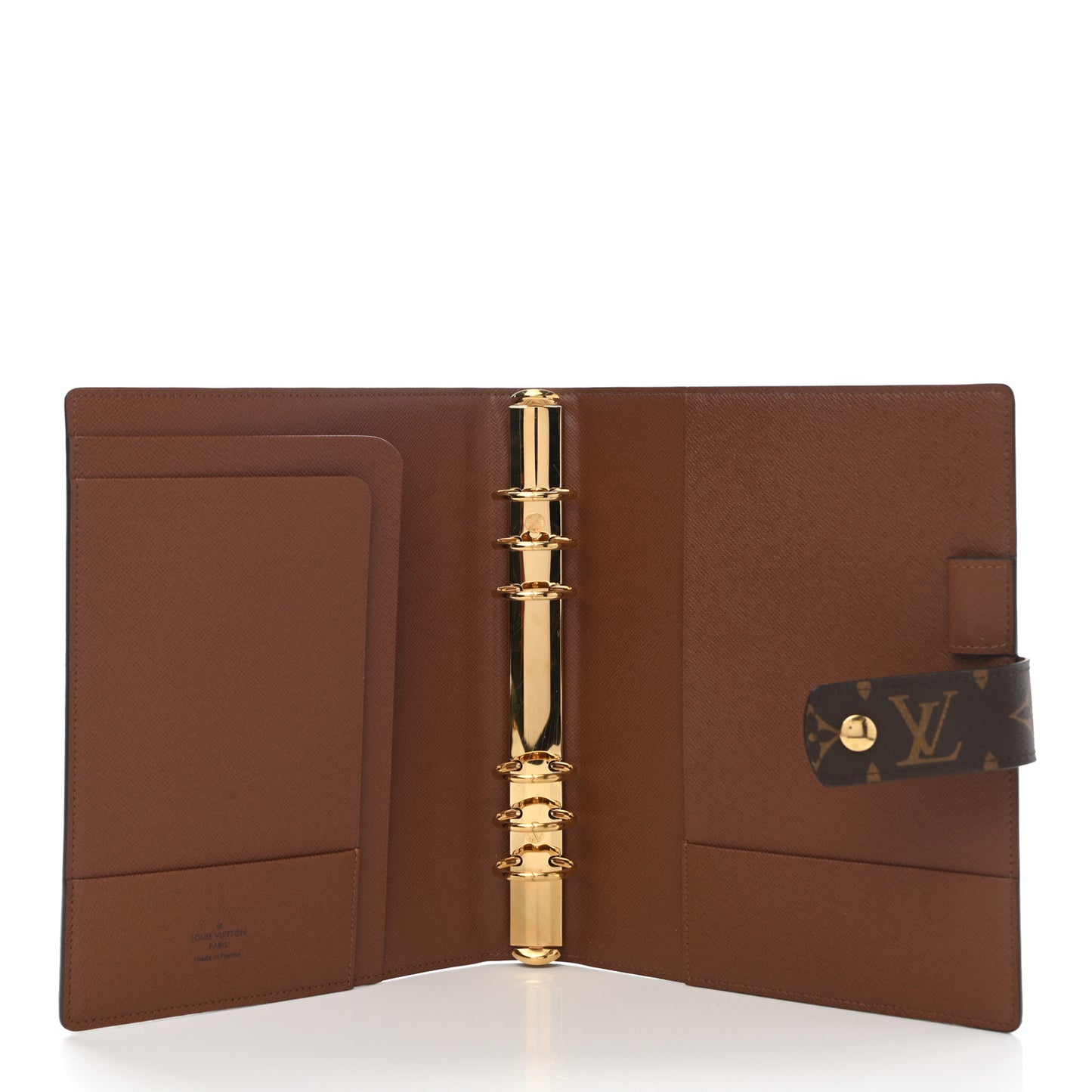 Monogram Large Ring Agenda Cover