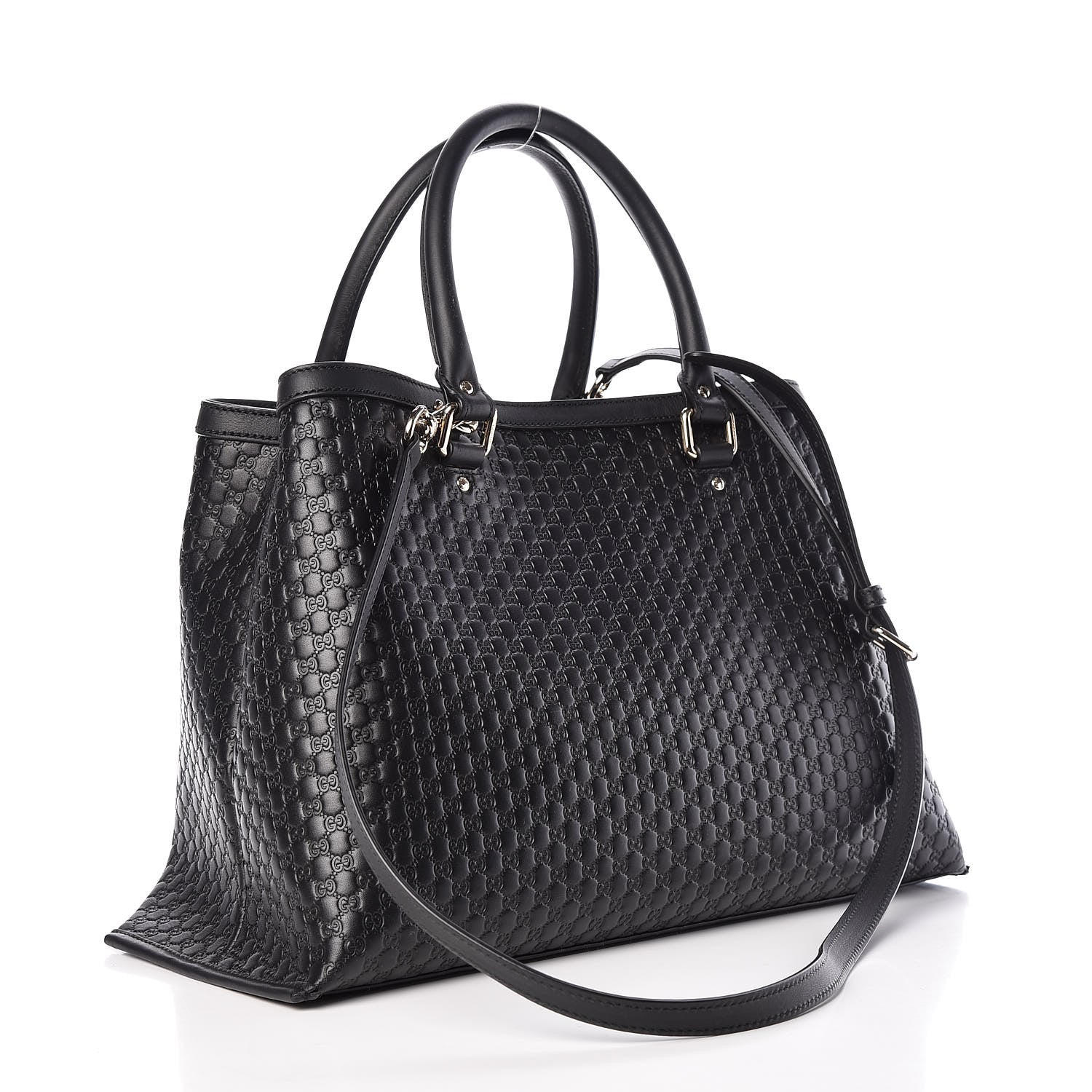 Gucci Soft Microguccissima Medium Tote Black 3 of 10