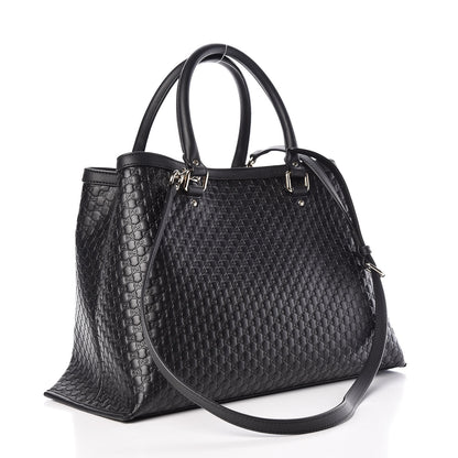 Gucci Soft Microguccissima Medium Tote Black 3 of 10