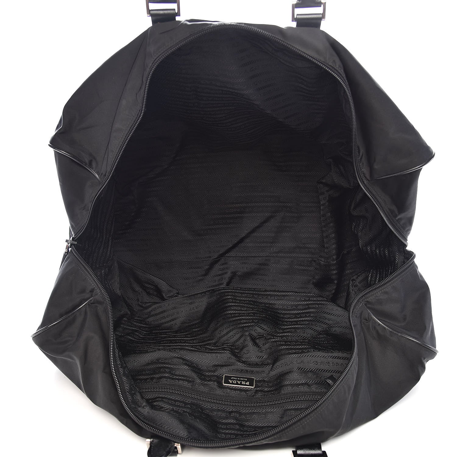 Prada Nylon Viaggio Duffle Black 5 of 14