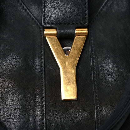 Saint Laurent Sheepskin Medium Cabas ChYc Black 17 of 22
