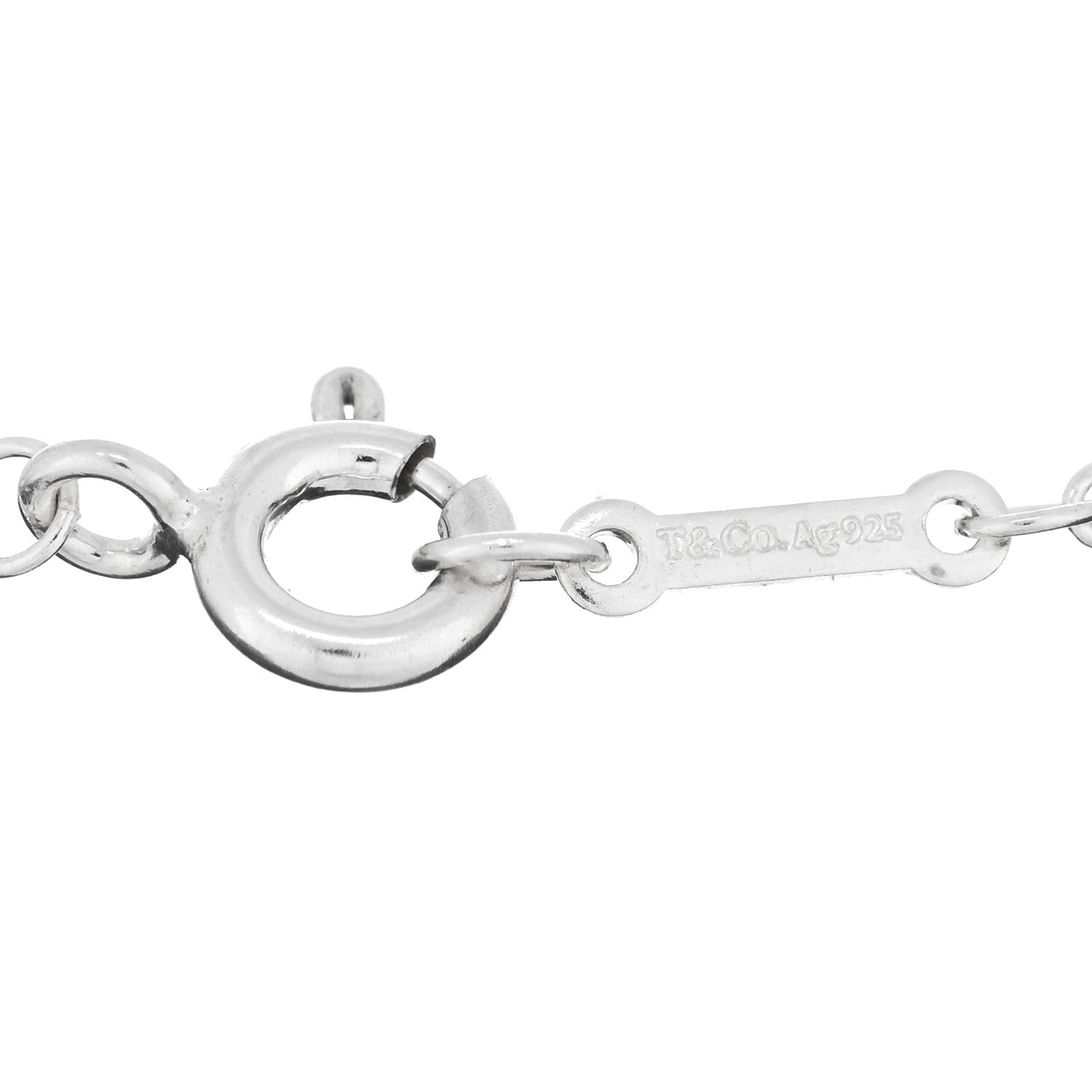 Tiffany Sterling Silver Paloma Picasso Loving Heart Bracelet 3 of 3