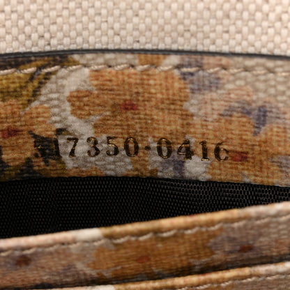 Gucci GG Supreme Monogram Water Flora Web Mini Ophidia Shoulder Bag Beige White Multicolor 7 of 11